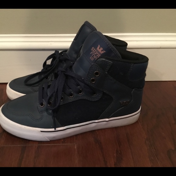 Supra Other - Supra navy blue hi top sneakers 7
